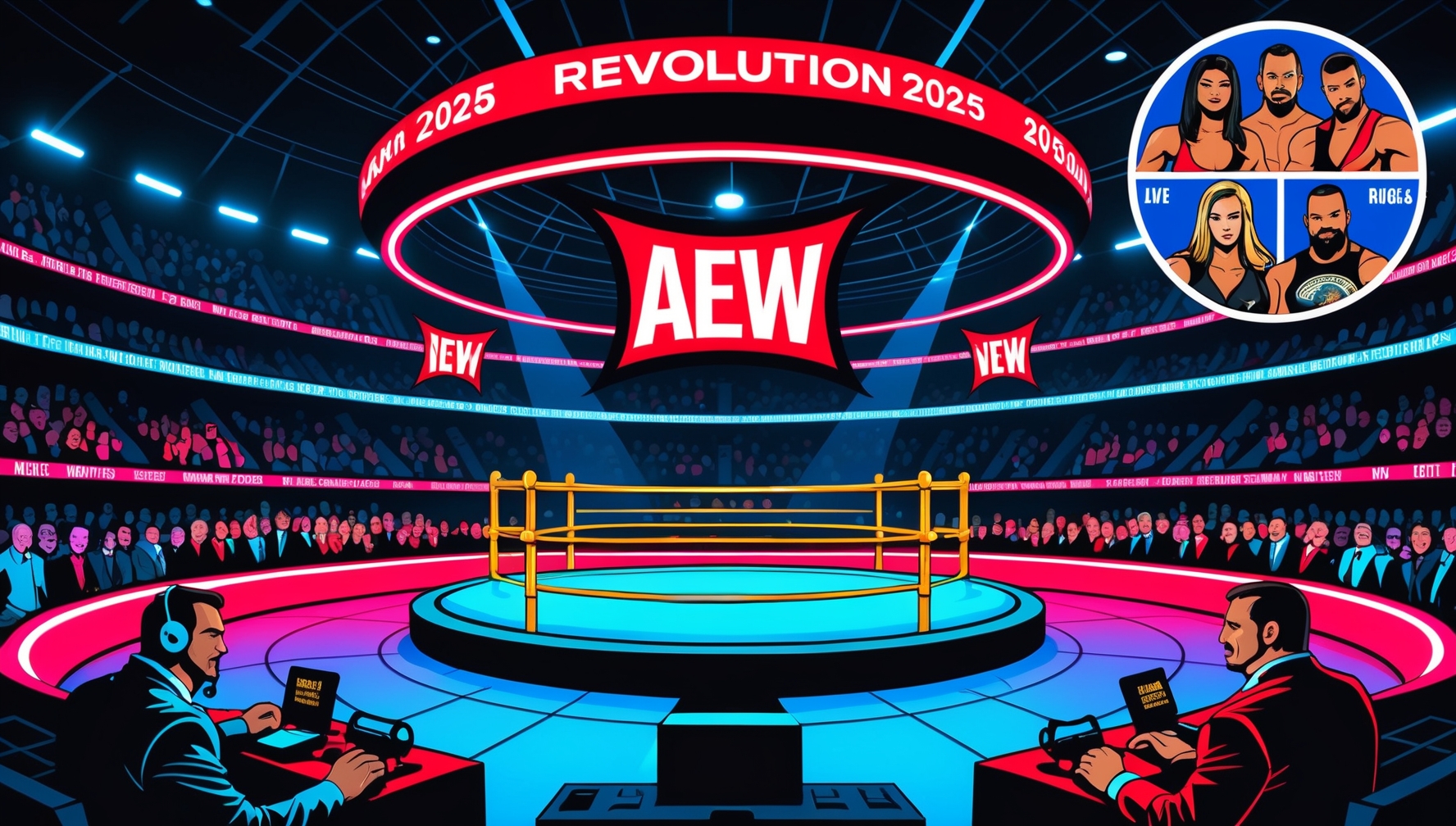 AEW Revolution 2025 live results: Updates, winners and losers, highlights and analysis