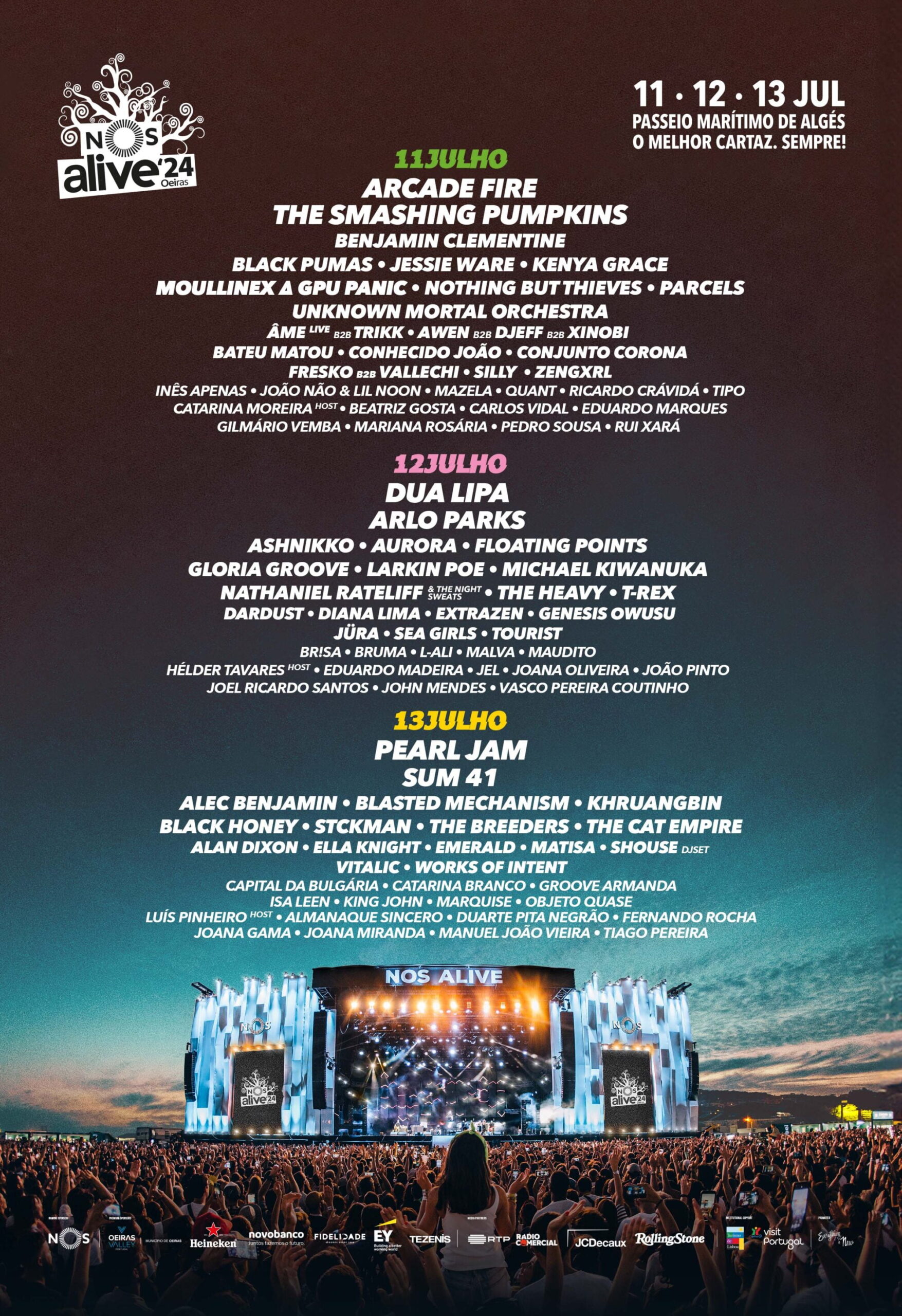 NOS Alive - Edição 2024 | O melhor regresso de sempre